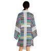 Long Sleeve Kimono Robe (AOP) - Fear Is The Virus LOGO 3 - Image 4