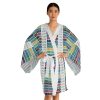 Long Sleeve Kimono Robe (AOP) - Fear Is The Virus LOGO 3 - Image 5