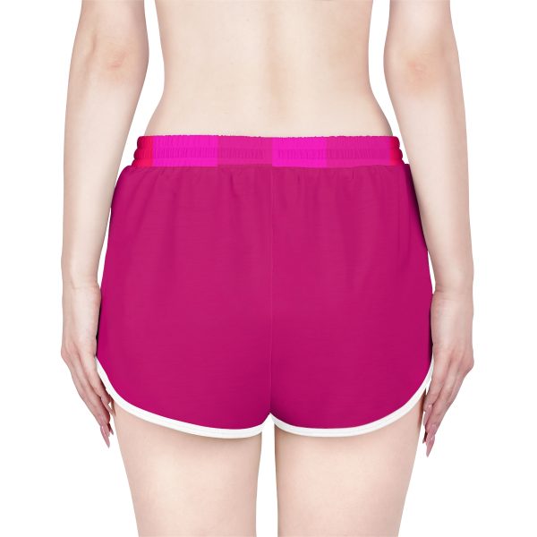 Women's Relaxed Shorts (AOP) - Women Are Not Costumes (Multi Pinks BG) - Image 11