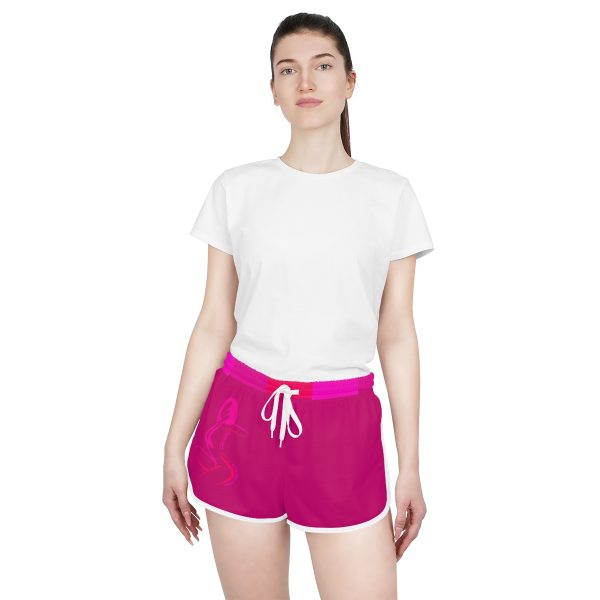 Women's Relaxed Shorts (AOP) - Women Are Not Costumes (Multi Pinks BG) - Image 14