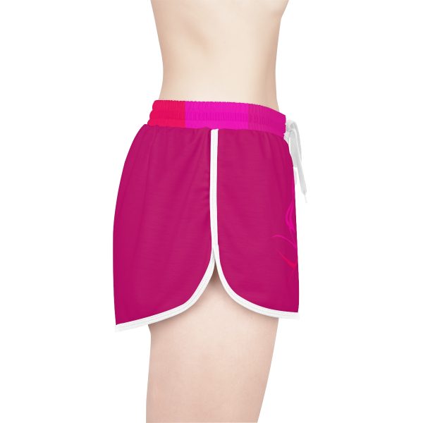 Women's Relaxed Shorts (AOP) - Women Are Not Costumes (Multi Pinks BG) - Image 19