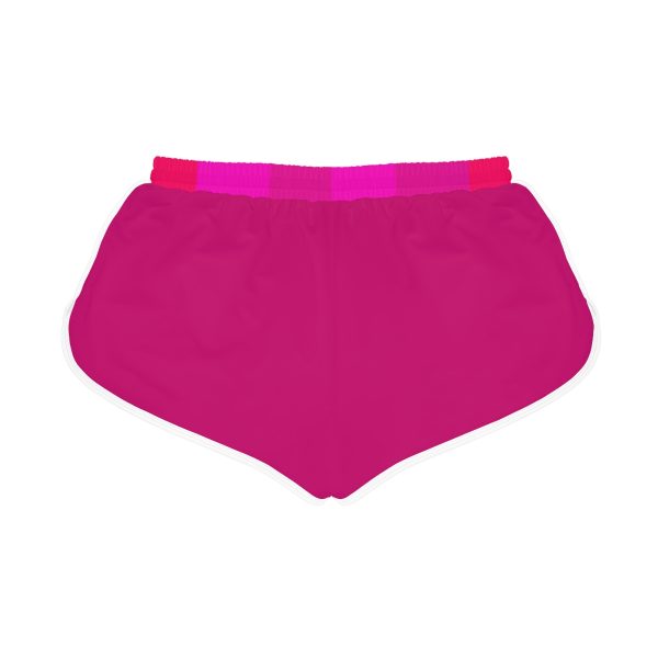 Women's Relaxed Shorts (AOP) - Women Are Not Costumes (Multi Pinks BG) - Image 31