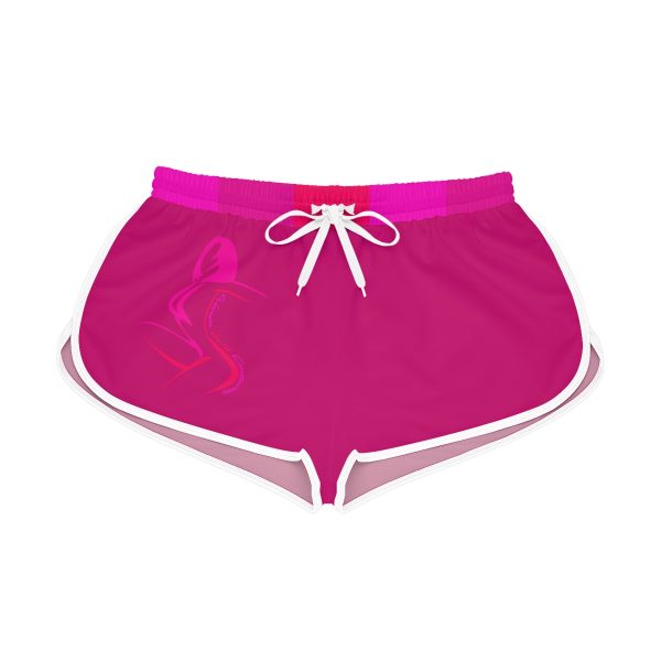 Women's Relaxed Shorts (AOP) - Women Are Not Costumes (Multi Pinks BG) - Image 37