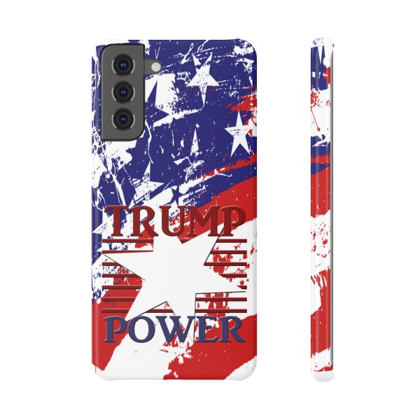 Slim Snap Case - TRUMP POWER - Stars and Stripes - Image 5