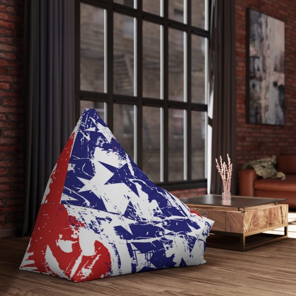 Bean Bag Chair Cover - Stars and Stripes