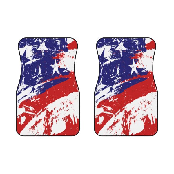 Car Mats (2x Front) - Stars and Stripes - Image 2