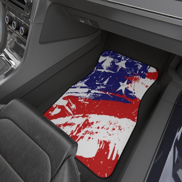 Car Mats (2x Front) - Stars and Stripes - Image 6