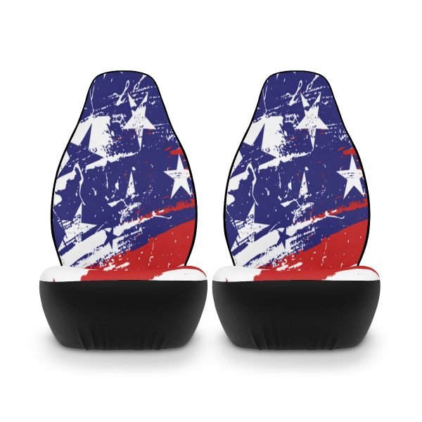 Polyester Car Seat Covers - Stars and Stripes - Image 2