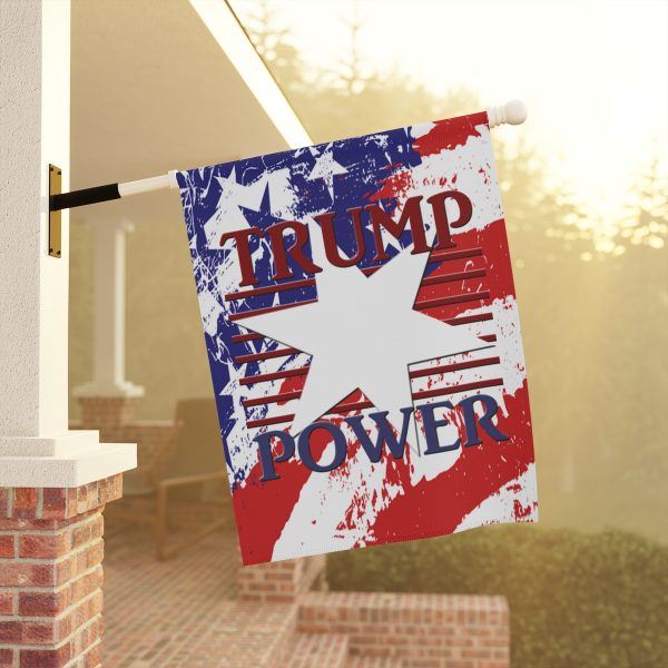 Garden and House Banner - TRUMP POWER - Stars and Stripes - Image 5