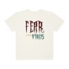 Unisex Garment-Dyed T-shirt - Fear Is The Virus LOGO1 - Image 9