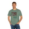 Unisex Garment-Dyed T-shirt - Fear Is The Virus LOGO1
