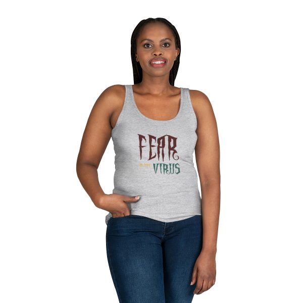 Women's Tank Top - Fear Is The Virus LOGO1 - Image 9