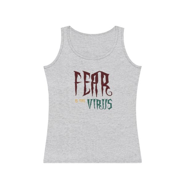 Women's Tank Top - Fear Is The Virus LOGO1 - Image 7