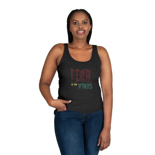 Women's Tank Top - Fear Is The Virus LOGO1