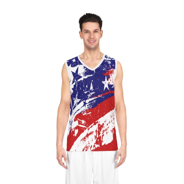 Basketball Jersey (AOP) - Stars and Stripes - Image 7