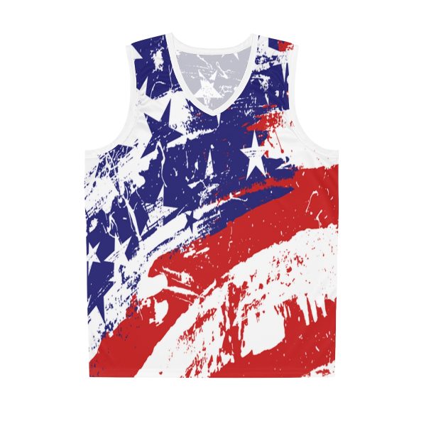 Basketball Jersey (AOP) - Stars and Stripes - Image 8