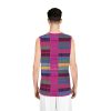 Basketball Jersey (AOP) - Fear Is The Virus LOGO 3 (Hot Pink BG) - Image 28