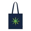 Organic Cotton Tote Bag - No Man Made Climate Change - Image 3
