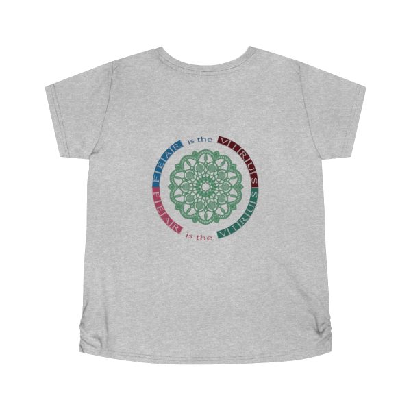 Women's Maternity Tee - Fear Is The Virus LOGO1 - 2 - Image 3