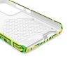 Phone Case With Card Holder - No Man Made Climate Change - Multi Green Geometric BG - Image 58