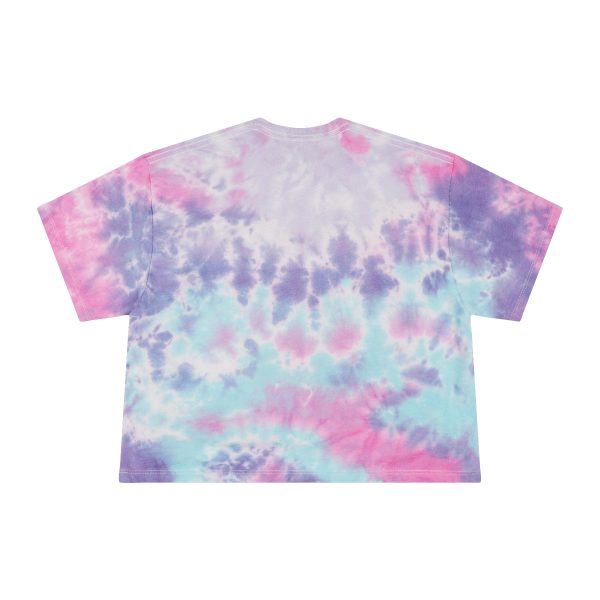 Women's Tie-Dye Crop Tee - TRUMP POWER - Image 3