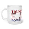 Frosted Glass Mug - TRUMP POWER - Image 4