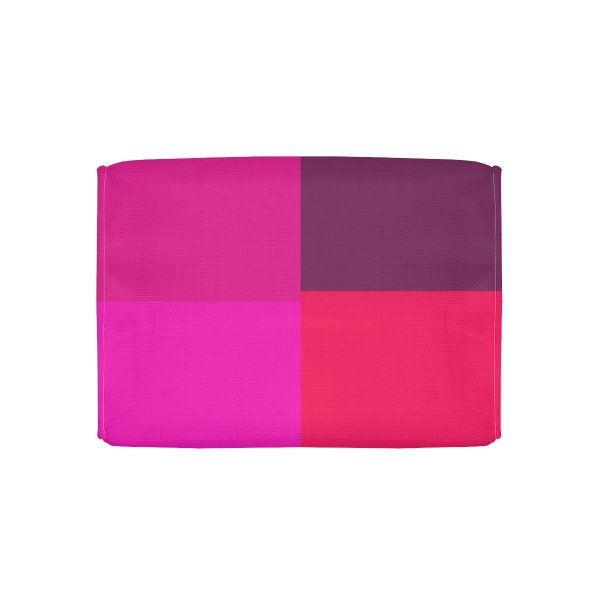 Polyester Lunch Bag - Women Are Not Costumes (Multi Pinks and Purple BG) - Image 6