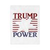 Velveteen Minky Blanket - TRUMP POWER - Image 6