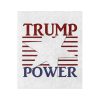 Velveteen Minky Blanket - TRUMP POWER - Image 11