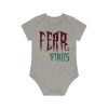 Baby Organic Short Sleeve Bodysuit - Fear Is The Virus LOGO1 - Image 10