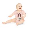 Baby Organic Short Sleeve Bodysuit - Fear Is The Virus LOGO1 - Image 9