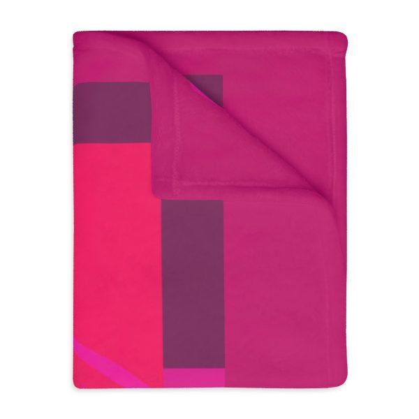 Velveteen Minky Blanket (Two-sided print) - Women Are Not Costumes (Multi Pinks and Purple BG) - Image 13