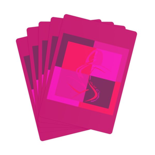 Poker Cards - Women Are Not Costumes (Multi Pinks and Purple BG) - Image 4