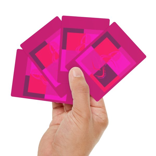 Poker Cards - Women Are Not Costumes (Multi Pinks and Purple BG) - Image 8