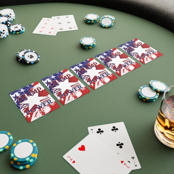 Poker Cards - TRUMP POWER - Stars and Stripes