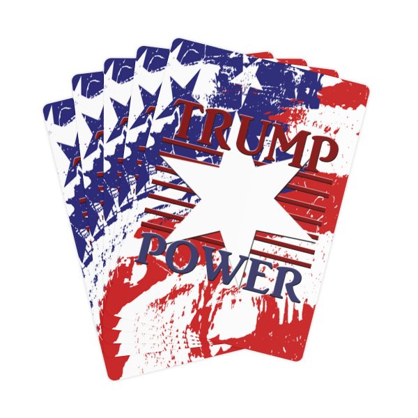 Poker Cards - TRUMP POWER - Stars and Stripes - Image 4