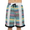 Basketball Rib Shorts (AOP) - Fear Is The Virus LOGO 3 - Image 7