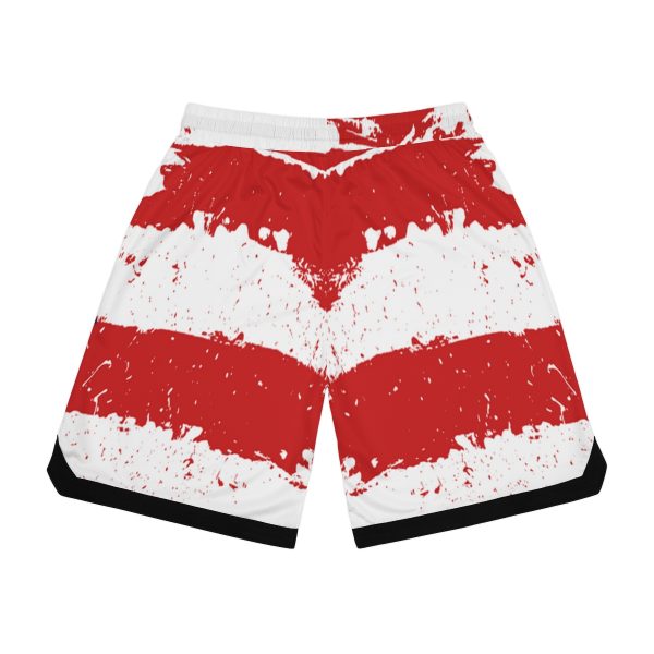 Basketball Rib Shorts (AOP)  - Stars and Stripes - Image 3