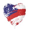 Balloon (Round and Heart-shaped) 11" - Stars and Stripes - Image 5
