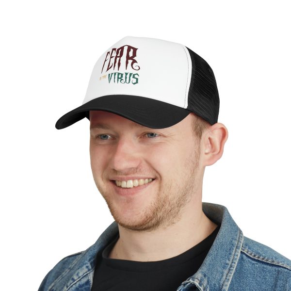 Mesh Cap - Fear Is The Virus LOGO1 - Image 14