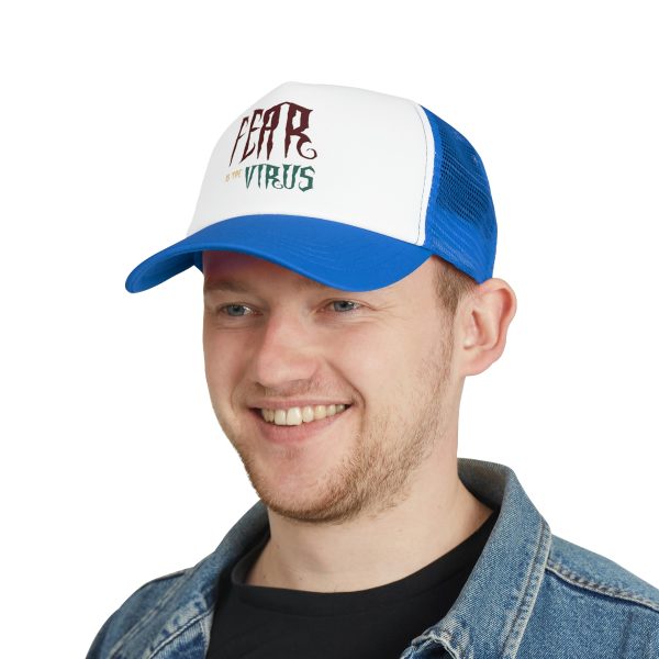 Mesh Cap - Fear Is The Virus LOGO1 - Image 19