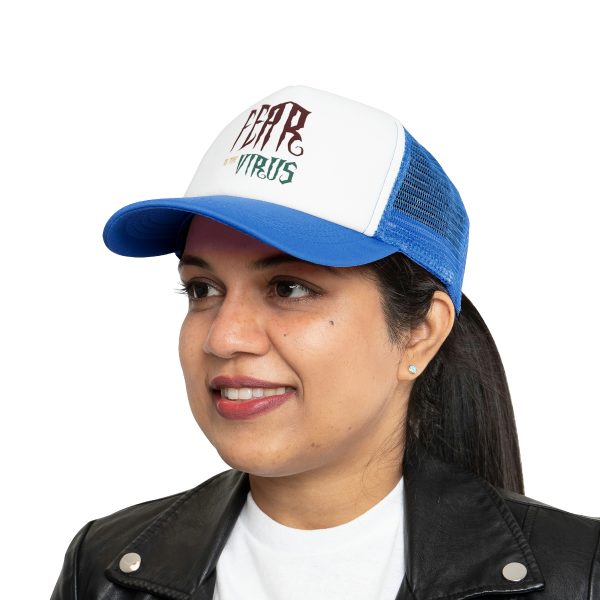 Mesh Cap - Fear Is The Virus LOGO1 - Image 20