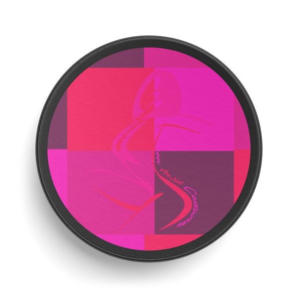 Hockey Puck - Women Are Not Costumes (Multi Pinks and Purple BG) - Image 2