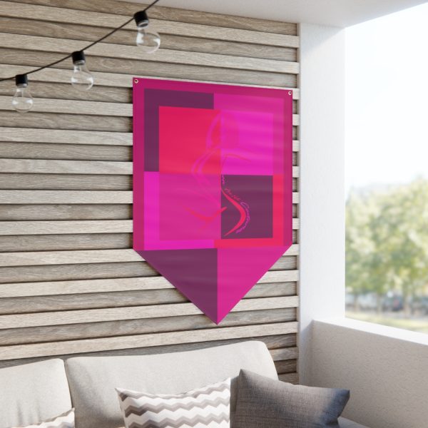 Pennant Banner - Women Are Not Costumes (Multi Pinks and Purple BG)