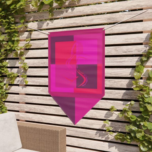 Pennant Banner - Women Are Not Costumes (Multi Pinks and Purple BG) - Image 7