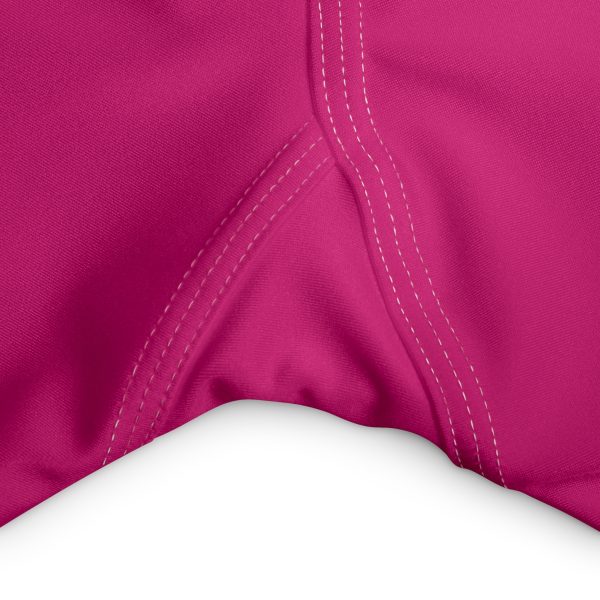 Yoga Capri Leggings (AOP) - Women Are Not Costumes (Multi Pinks BG) - Image 8