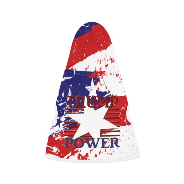 Pet Hoodie - TRUMP POWER - Stars and Stripes - Image 3