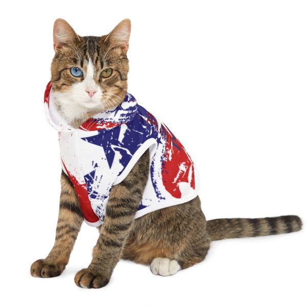 Pet Hoodie - TRUMP POWER - Stars and Stripes - Image 5