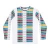 Men's Long Sleeve Shirt (AOP) - Fear Is The Virus LOGO3 - Image 2