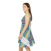 Women's Skater Dress (AOP) - Fear Is The Virus LOGO 3 - Image 5